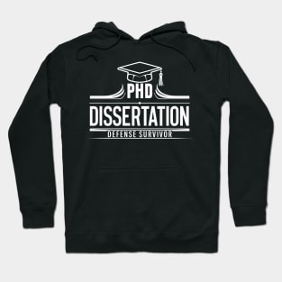 dissertation defence Survivor Hoodie